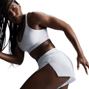 Nike - AeroSwift Dri-FIT ADV Mid-Rise Brief-Lined 3" Running Shorts - Femme