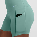 Nike - Medium-Support High-Waisted 5" Biker Shorts - Women's