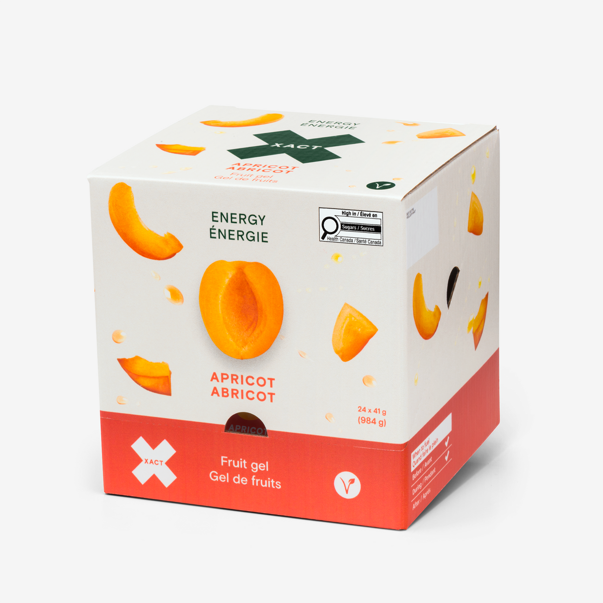 Xact Nutrition - Gels de fruits énergétiques (Boîte de 24)