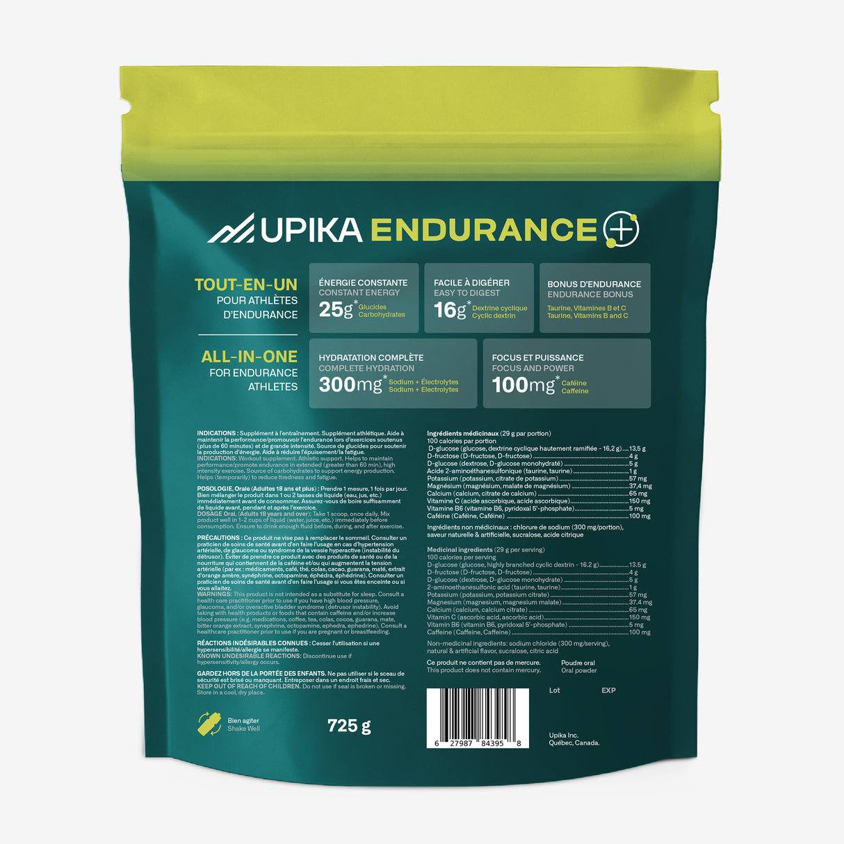 Upika - Endurance+ (caffeine)