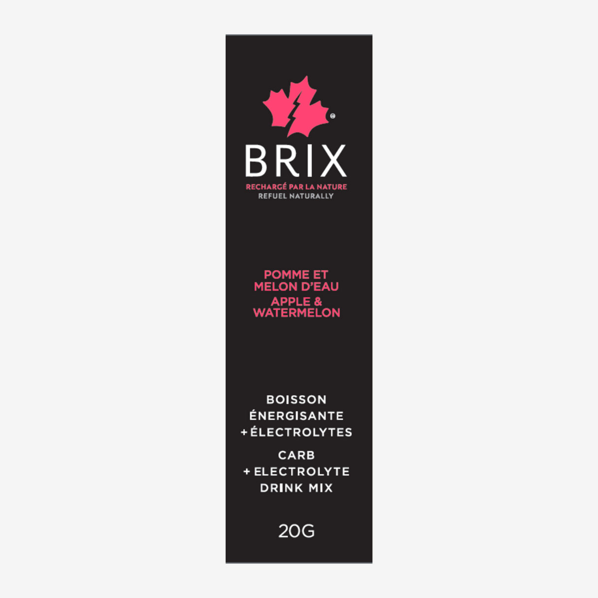 Brix - Mélange pour boisson + électrolytes (24*20g) - Boite