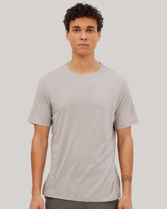 Foehn - T-shirt en laine mérinos Keats - Homme