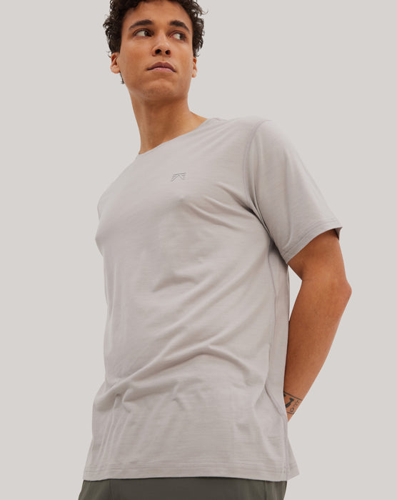 Foehn - T-shirt en laine mérinos Keats - Homme