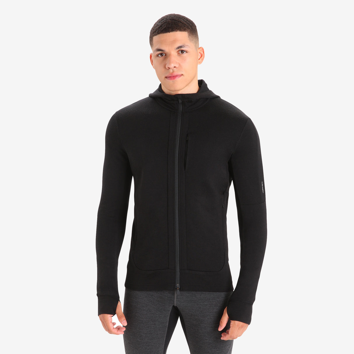 Icebreaker - Quantum III Ls Zip Hoodie - Men's