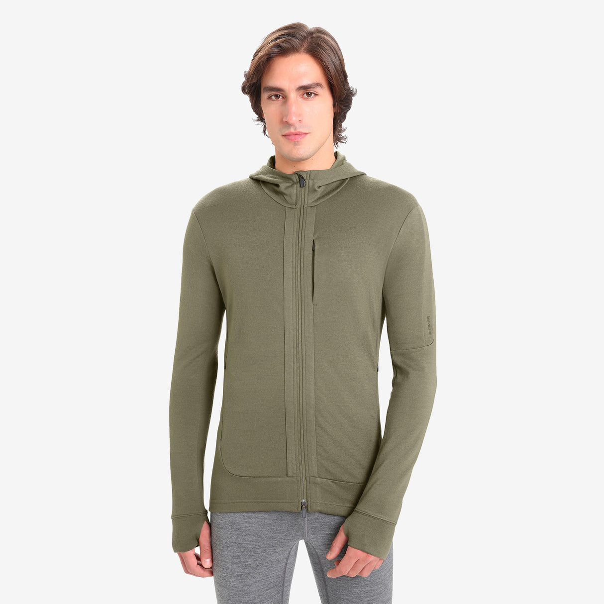 Icebreaker - Quantum III Ls Zip Hoodie - Men's