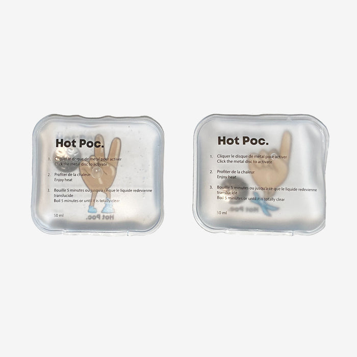 Hot Poc - Chauffe-mains réutilisable (paquet de 2)
