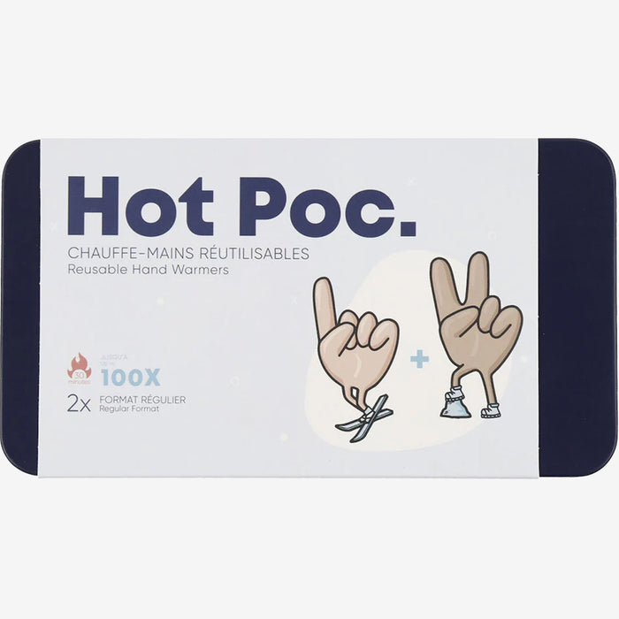 Paquet de 2 chauffe-mains réutilisables Hot Poc Régulier