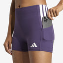 Adidas - Adizero Short Leggings 3'' - Femme