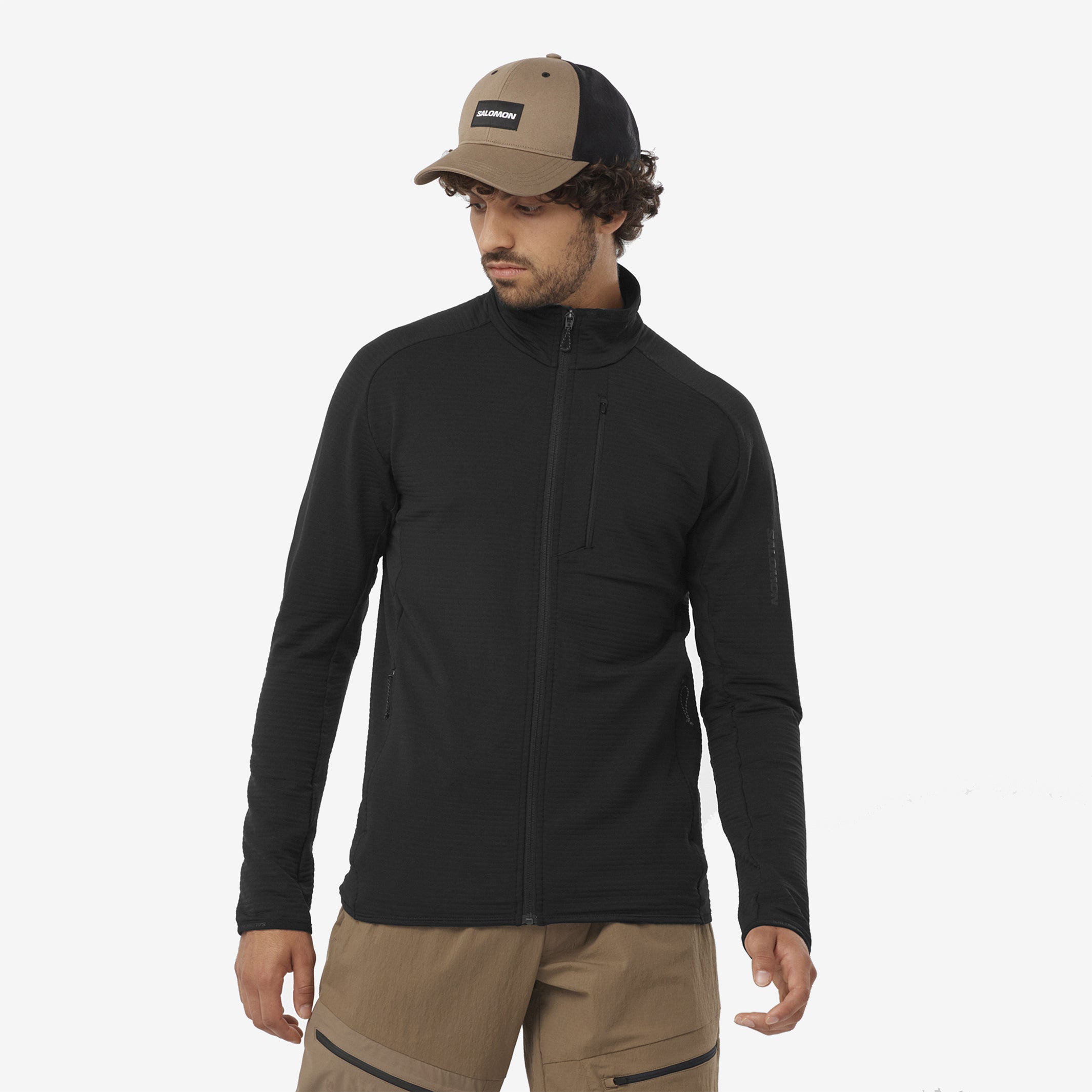 Salomon - Essential Lightwarm Full-zip - Men's – Le coureur nordique