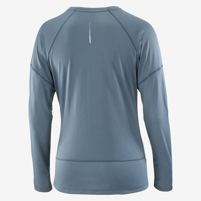 Salomon - Cross Run Long Sleeve Tee - Femme