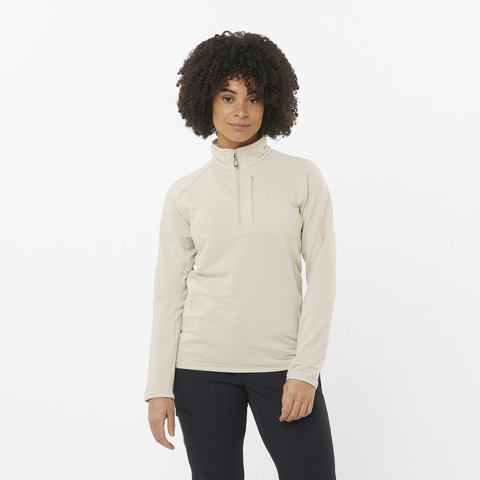 Salomon - Essential Lightwarm Half-zip - Femme