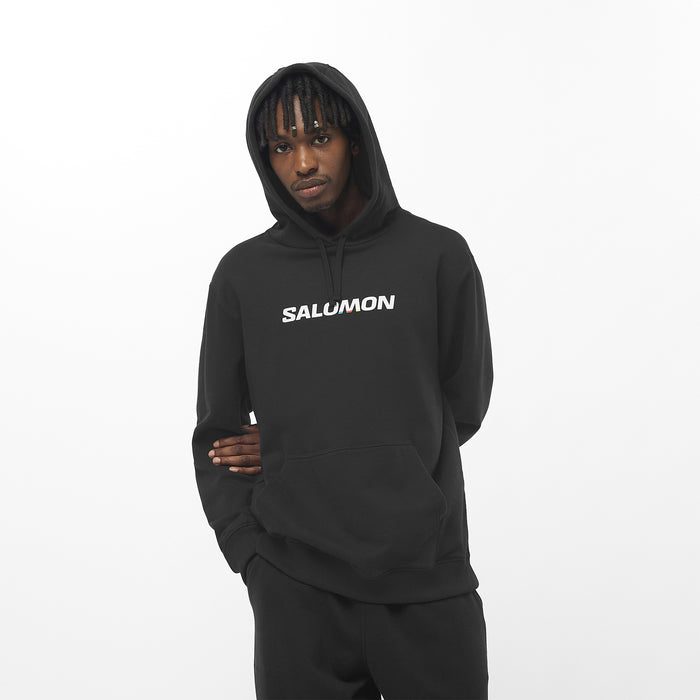 Salomon - Logo Performance Hoodie - Homme