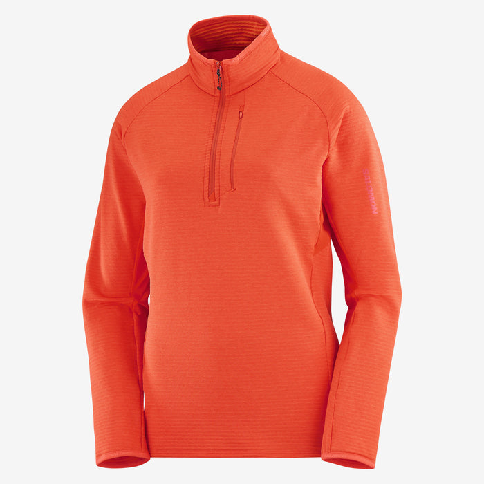 Salomon - Essential Lightwarm Half-zip - Femme