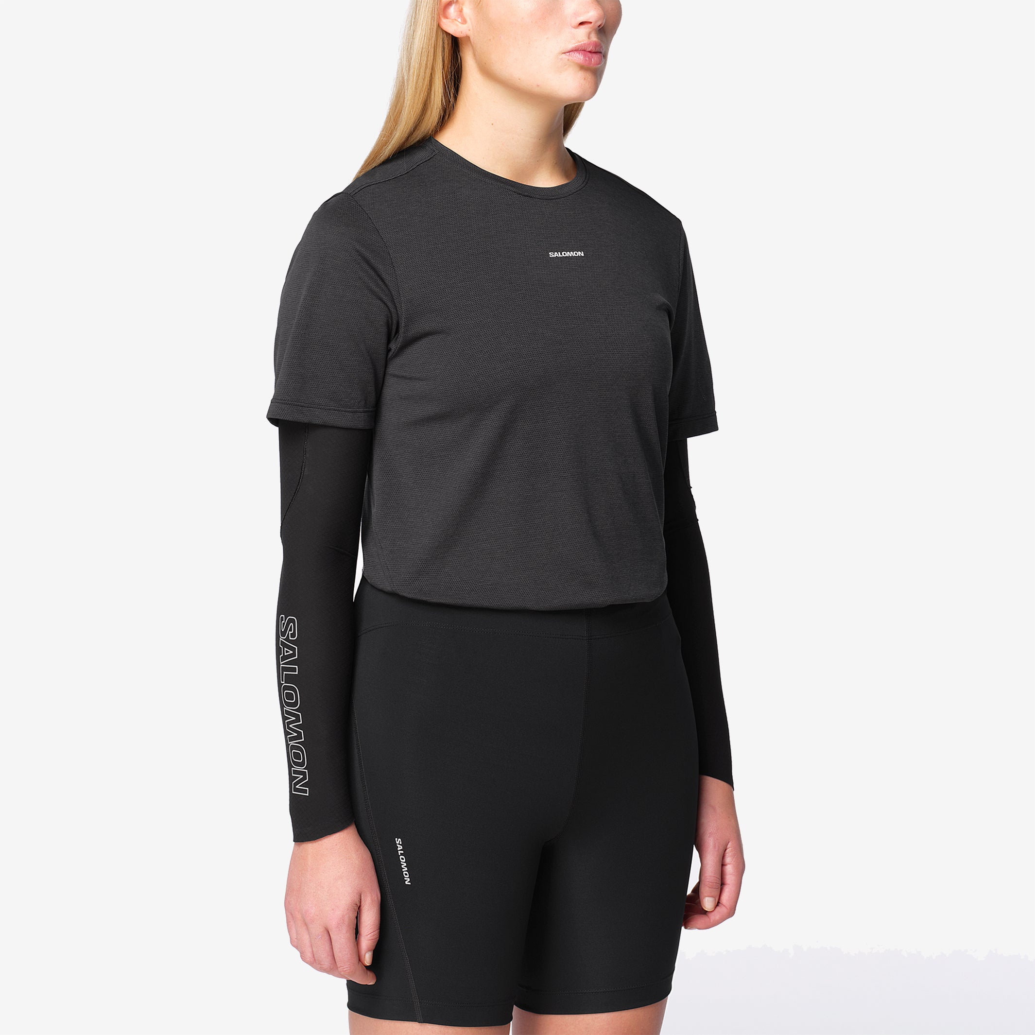 Salomon - Shakeout Core Short Sleeve Tee - Femme