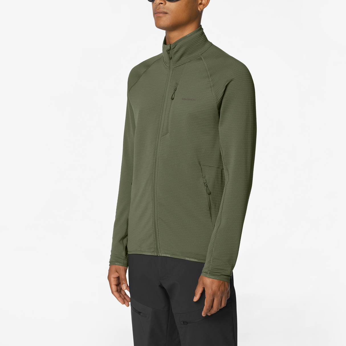 Salomon - Essential Lightwarm Full Zip - Homme