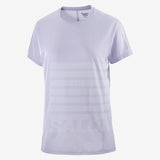Salomon - Sense Aero SS Tee Gfx - Femme