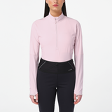 Salomon - Aero Hybrid Crop Pullover - Femme
