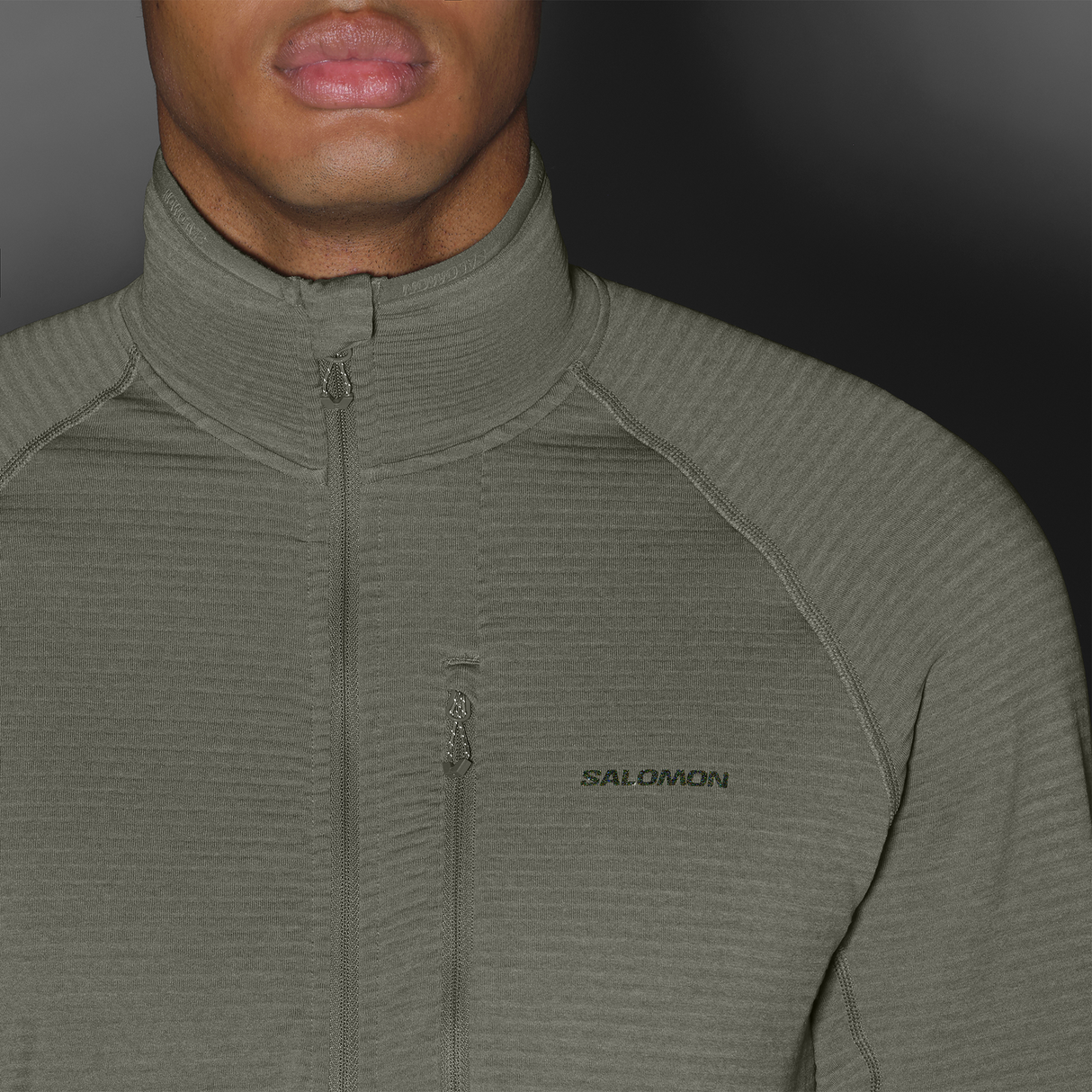 Salomon - Essential Lightwarm Full Zip - Homme