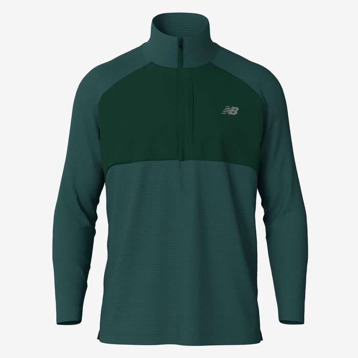 New Balance - Athletics Heat Grid 1/2 Zip - Homme