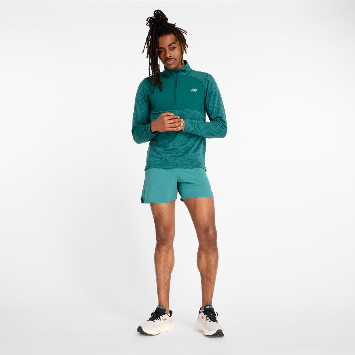 New Balance - Athletics Heat Grid 1/2 Zip - Men's