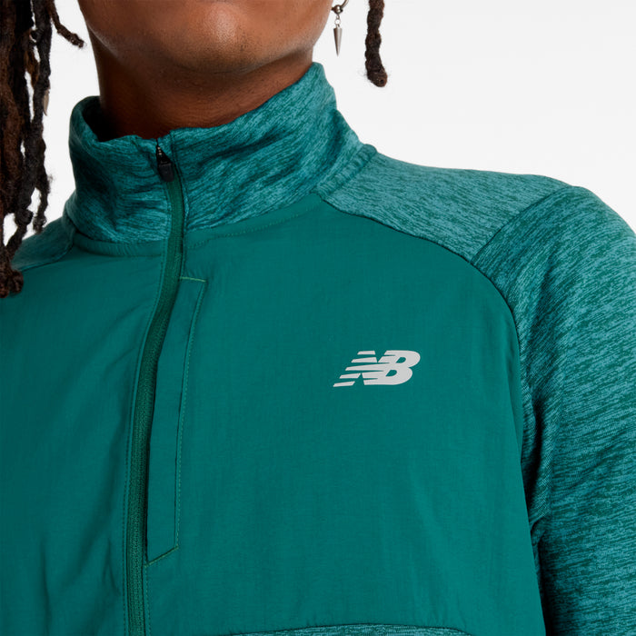 New Balance - Athletics Heat Grid 1/2 Zip - Homme