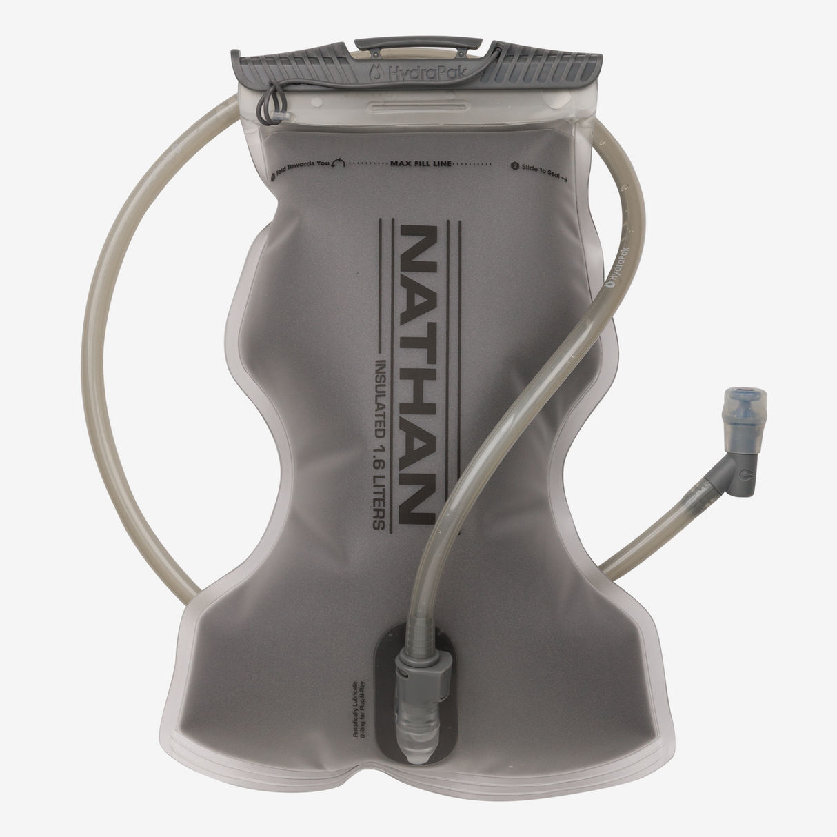 Nathan - 1.6 liter Insulated Hydration Bladder - Silver