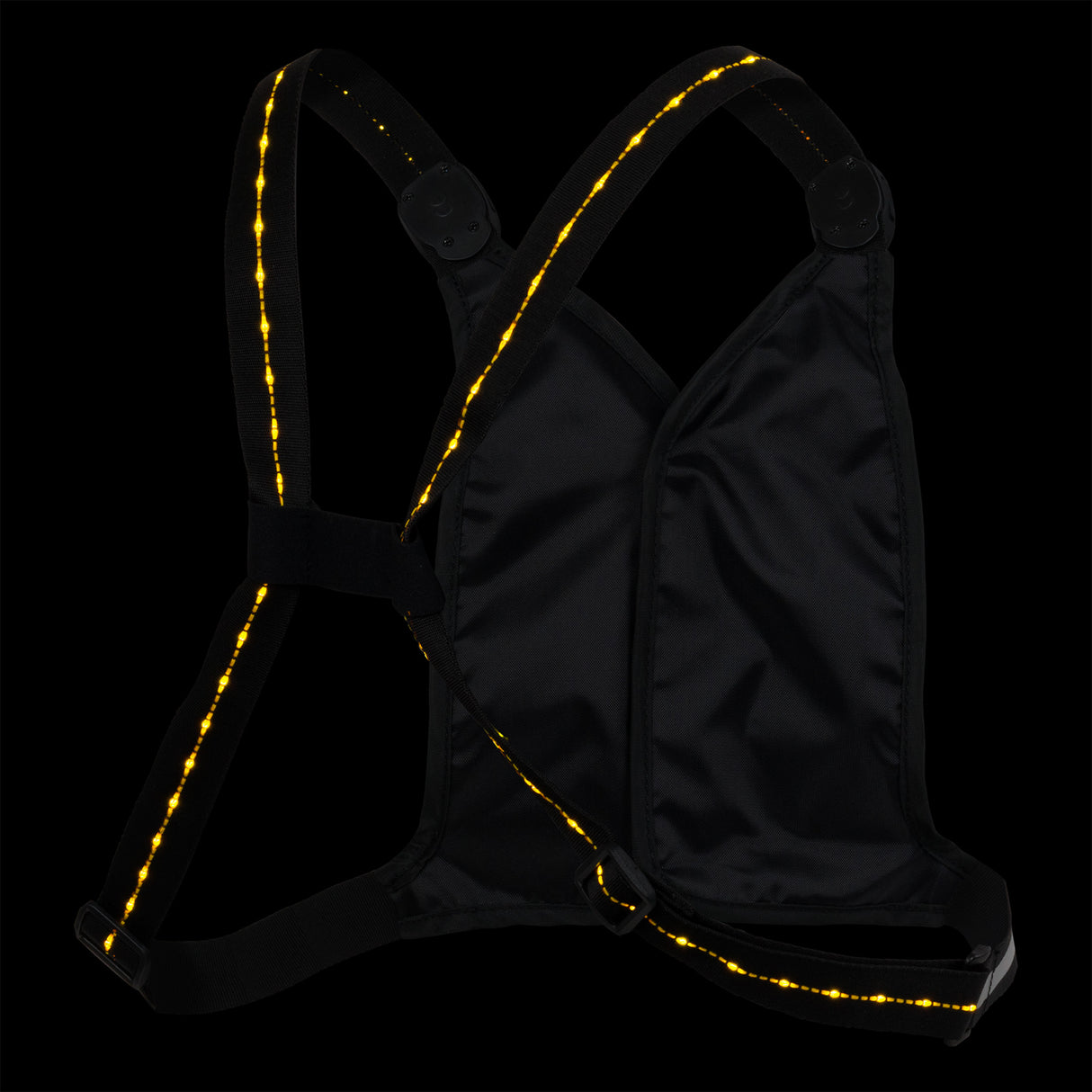 Nathan - Laser Light Web Vest Black