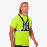 Nathan - Laser Light Web Vest Black