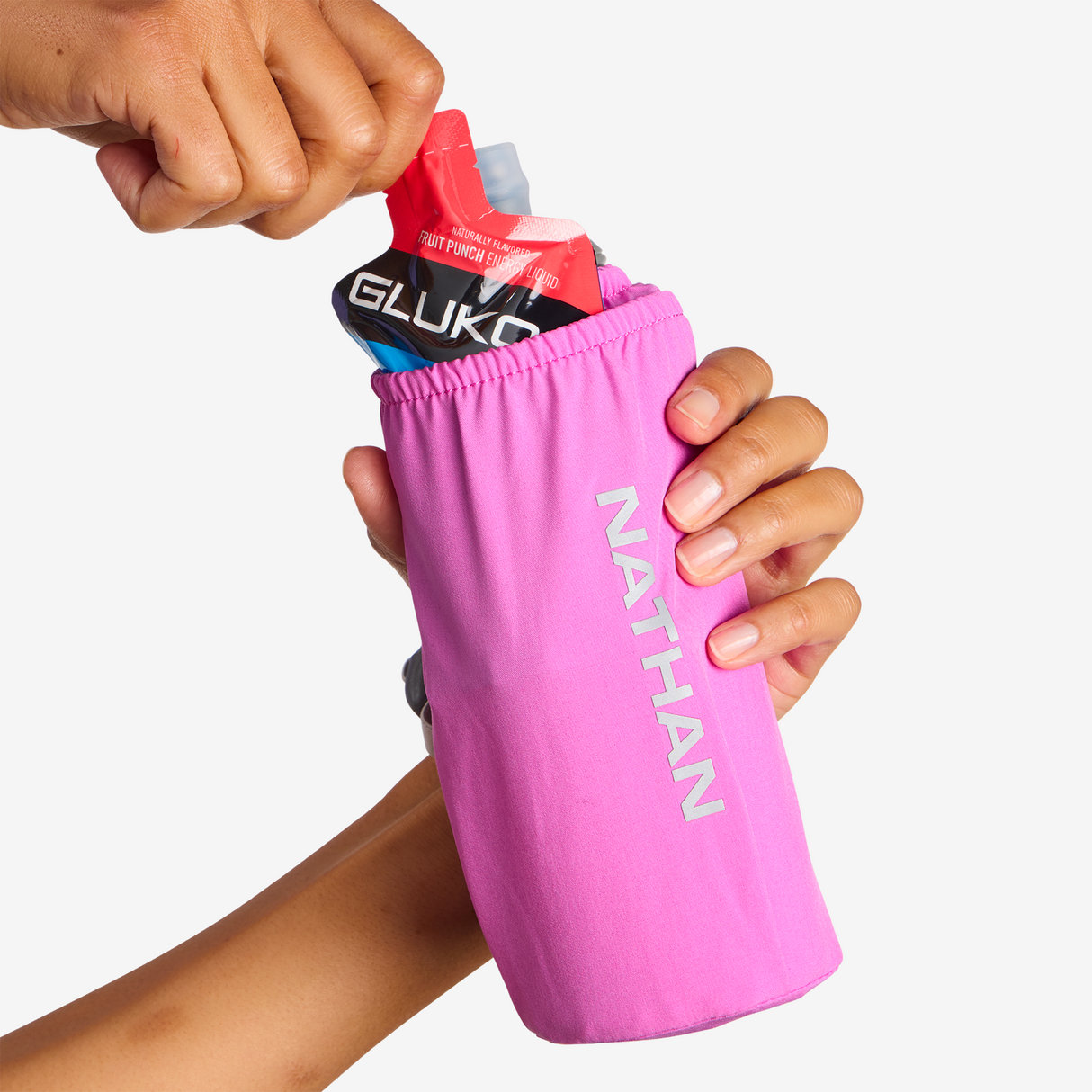 Nathan - Pinnacle Soft Flask Insulated Handheld 18oz