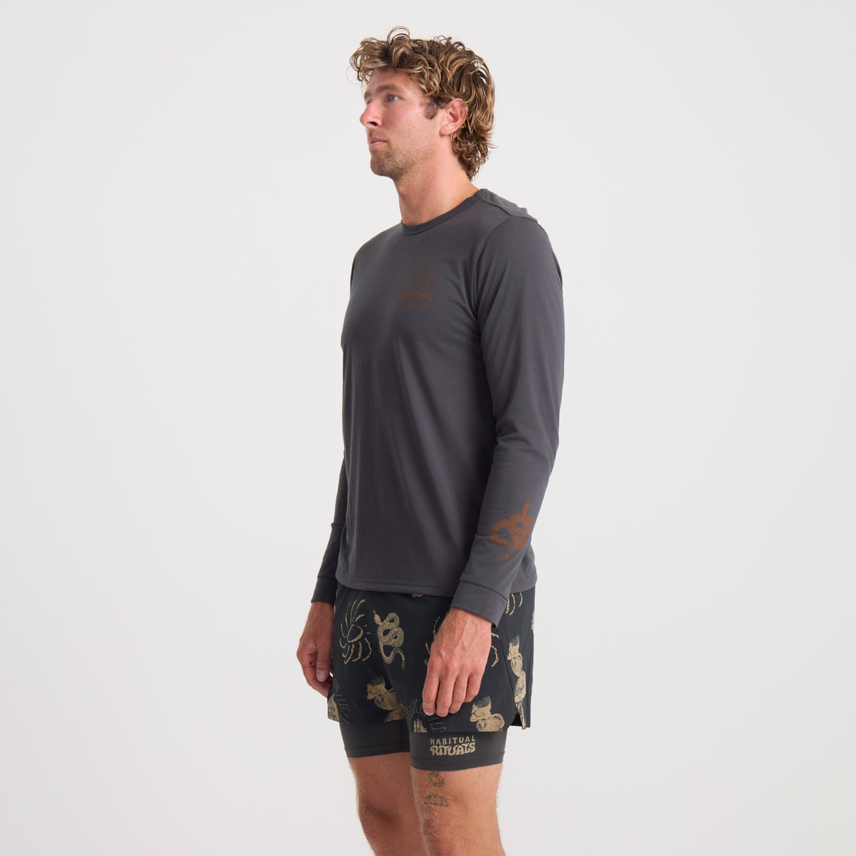 Roark - Mathis Active Long Sleeve Tee - Homme