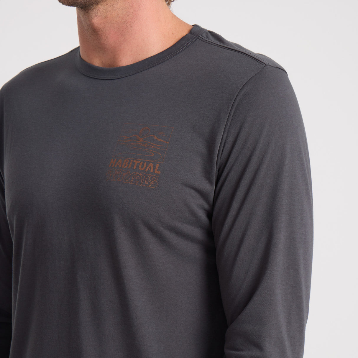 Roark - Mathis Active Long Sleeve Tee - Homme