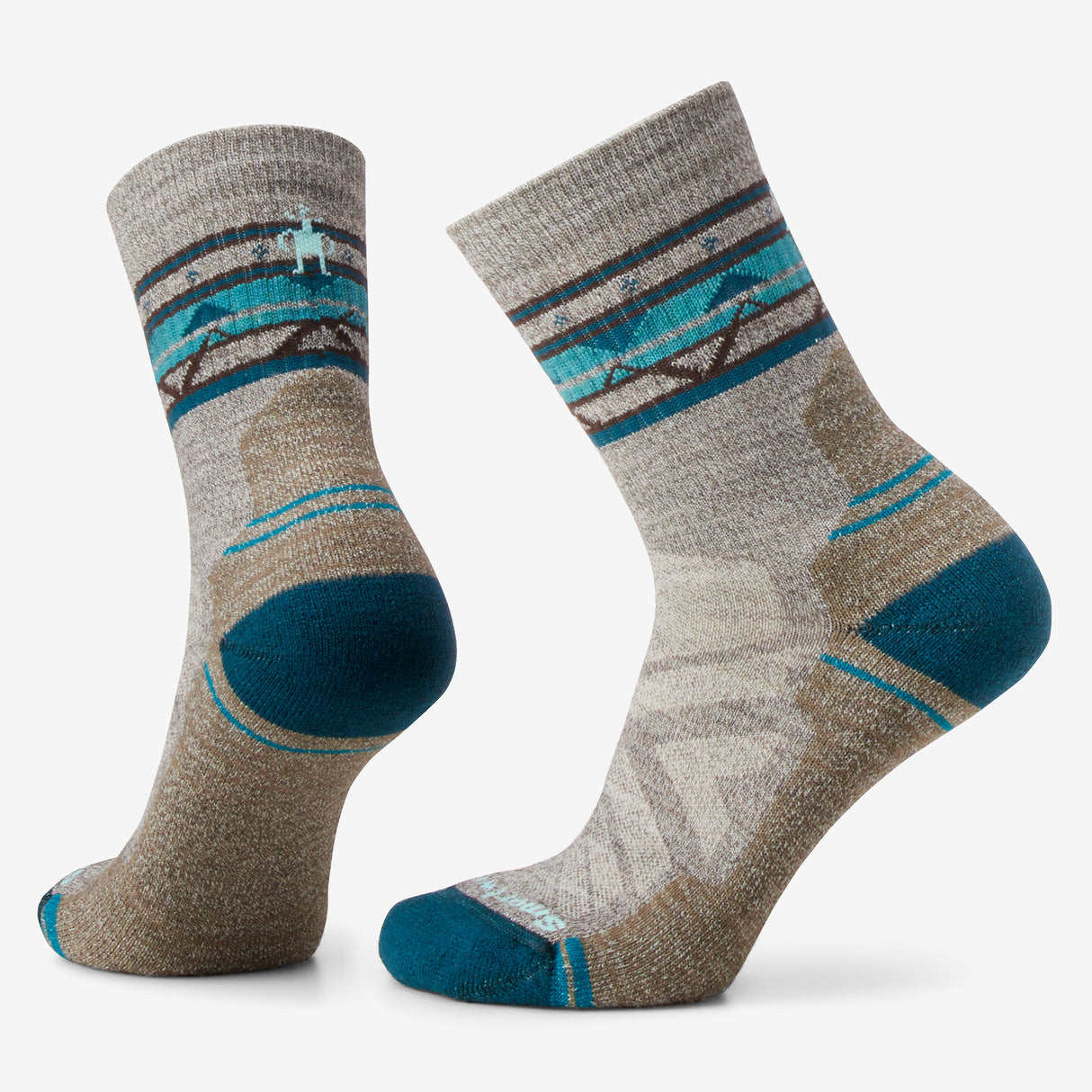 Smartwool - Women's Hike Light Cushion Zig Zag Valley Mid Crew Socks - Femme