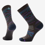 Smartwool - Hike Light Cushion Mountain Range Pattern Crew Socks - Unisex