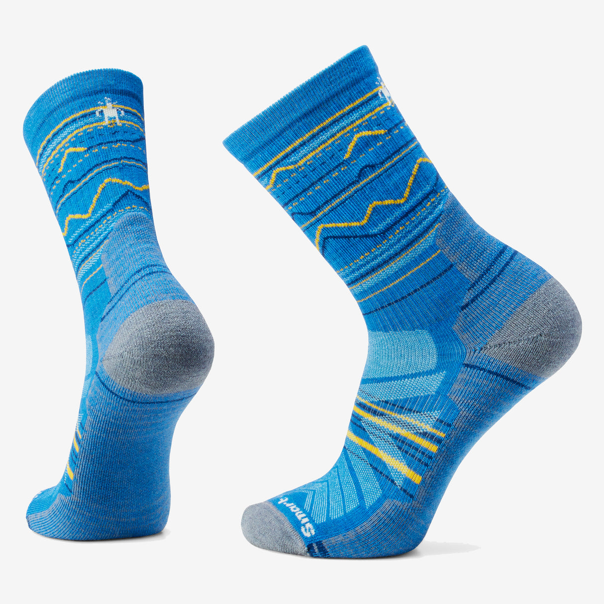 Smartwool - Hike Light Cushion Mountain Range Pattern Crew Socks - Unisex