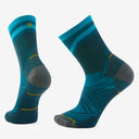 Smartwool - Run Zero Cushion Mid Crew Pattern Socks - Unisex