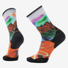 Smartwool - Trail Run Targeted Cushion Singletrack Print Crew Socks - Unisex