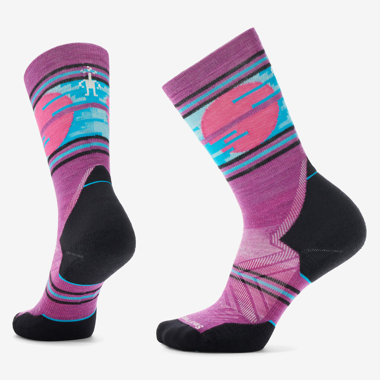 Smartwool - Trail Run Targeted Cushion Sunset Trail Crew Socks - Femme