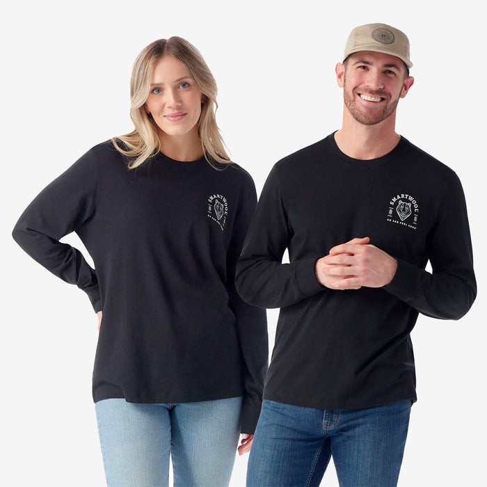 Smartwool - Bear Stare Graphic Long Sleeve Tee - Unisexe