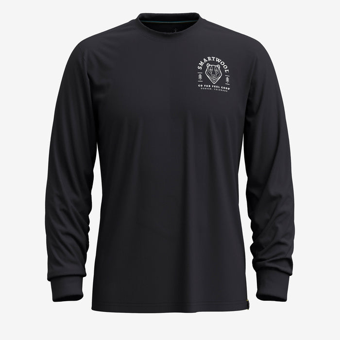 Smartwool - Bear Stare Graphic Long Sleeve Tee - Unisexe