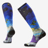 Smartwool - Ski Zero Cushion Galactic Ski Print OTC Socks﻿ - Femme