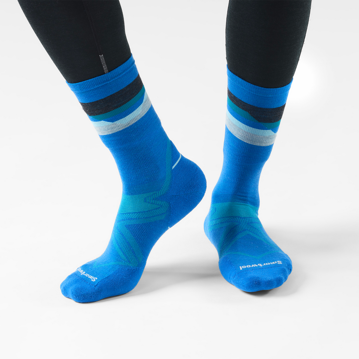 Smartwool - Run Cold Weather Targeted Cushion Horizons Crew Socks