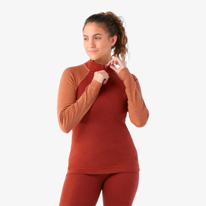Smartwool - Women's Classic Thermal Merino Base Layer 1/4 Zip Boxed - Femme
