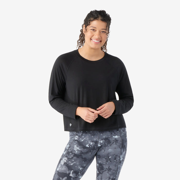 Smartwool - Active Crop Long Sleeve - Femme