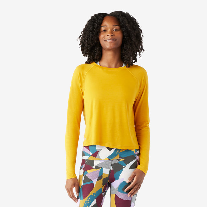 Smartwool - Active Crop Long Sleeve - Femme