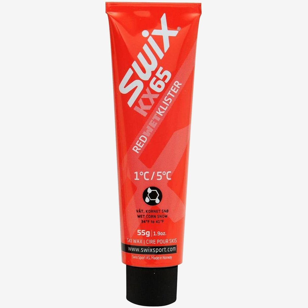 Swix - KX65 Ice Klister Red (+1°C to +5°C)