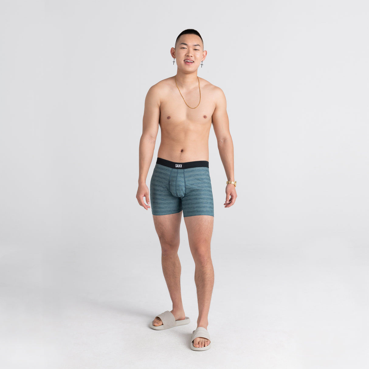 Saxx - Droptemp Cooling Mesh Boxer Brief - Men's