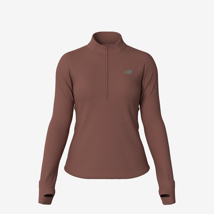 New Balance - Athletics Heat Grid Half Zip - Femme