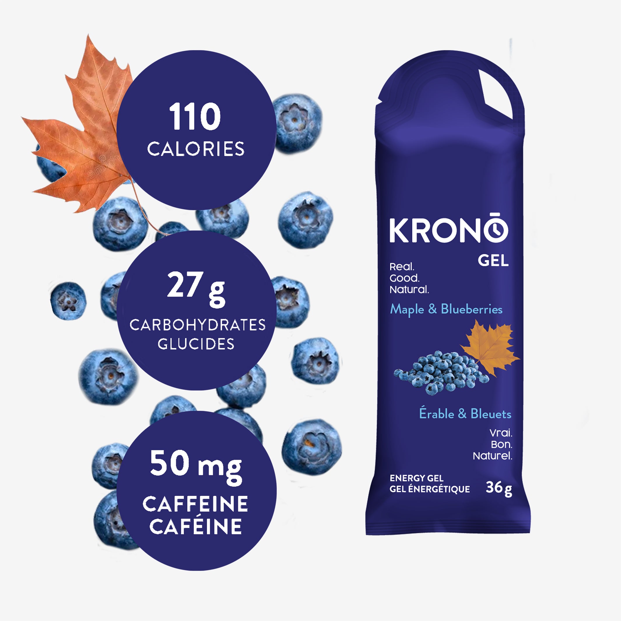 Krono - Energy Gel - Box of 24 gels – Le coureur nordique