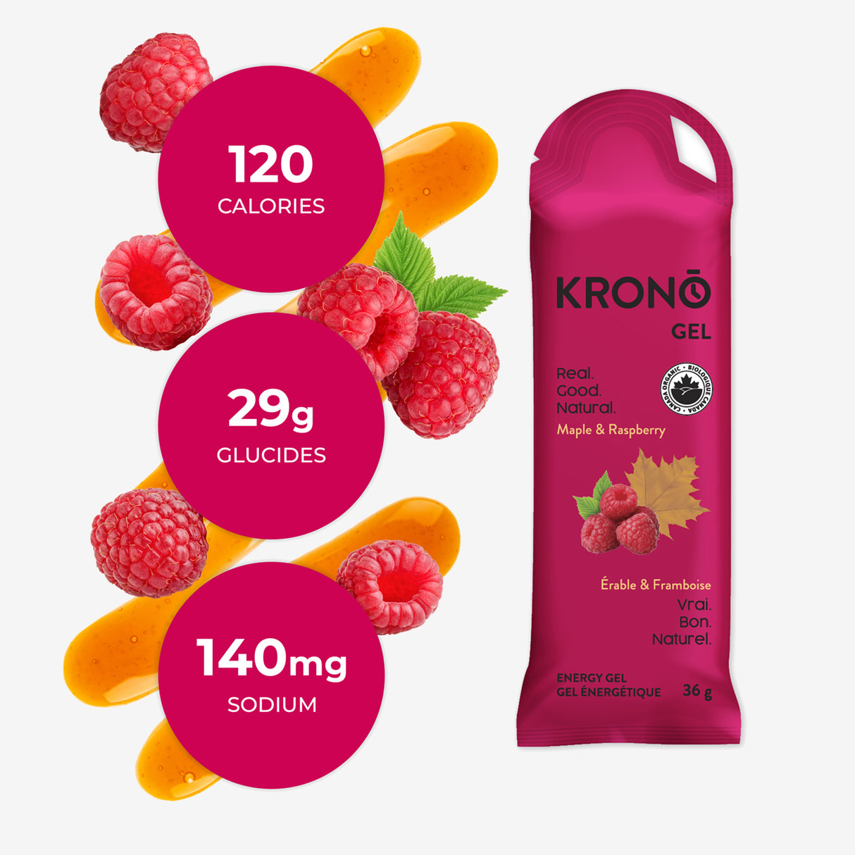 Krono - Gel Énergétique - Boite de 24 gels