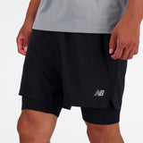 New Balance - AC Lined Short 7" - Men's